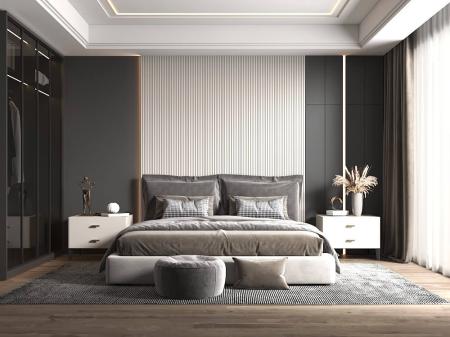 Bedroom 3ds max vray interior scene model 0029