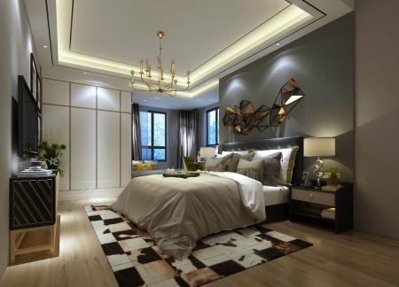 Bedroom 3ds max vray interior scene model 0123