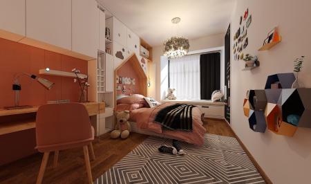 Children room 3ds max vray interior scene model 00