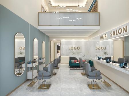 Beauty salon 3ds max vray, interior scene, model 0