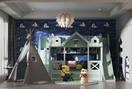 Children room 3ds max vray interior scene model 00
