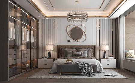 Bedroom 3ds max vray interior scene model 0050