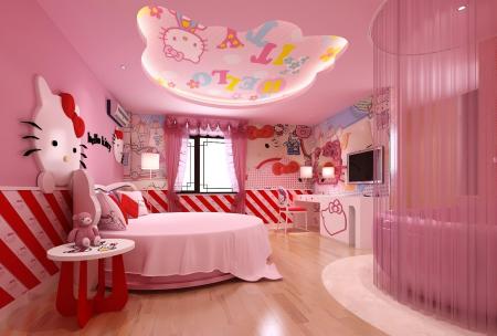 Children room 3ds max vray interior scene model 00