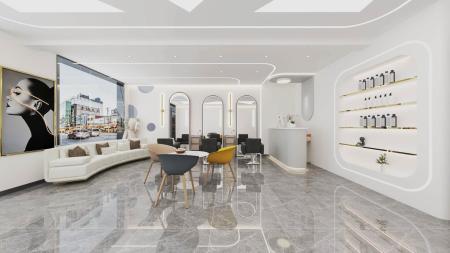 Beauty salon 3ds max vray interior scene model 002