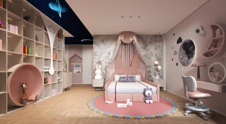 Children room 3ds max vray interior scene model 00