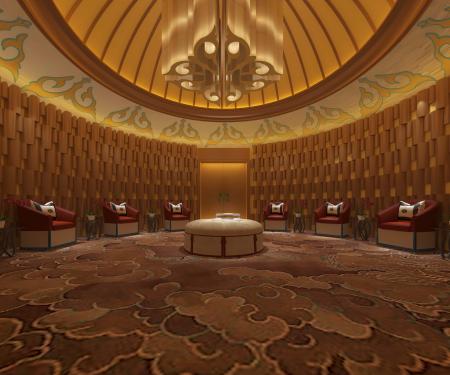 Reception room 3ds max vray interior scene model 0