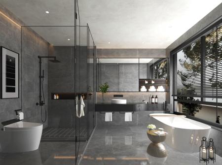 Bathroom 3ds max vray interior scene model 0048