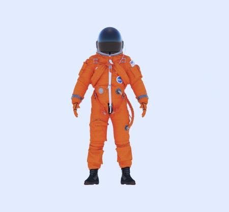 Astronaut 3ds max Vary model 0016