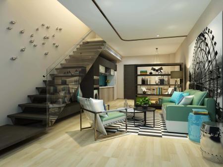 Living room 3ds max vray interior scene model 0188