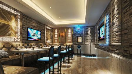 Karaoke room 3ds max vray interior scene model 002