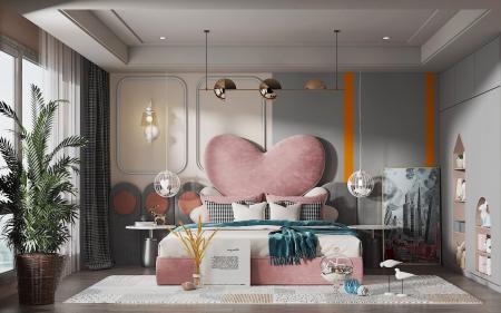 Children room 3ds max vray interior scene model 00