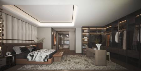 Bedroom 3ds max vray interior scene model 0093