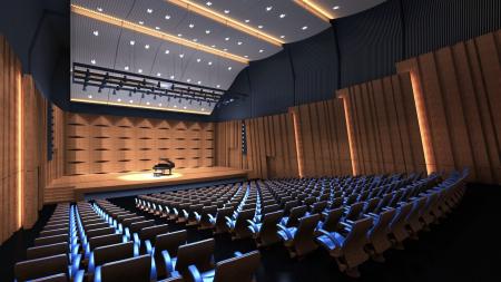 theater 3ds max vray interior scene model 0006