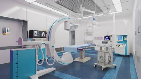 Operating room 3ds max vray interior scene model 0