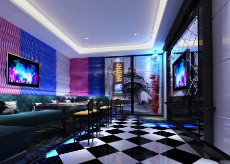 Karaoke room 3ds max vray interior scene model 001