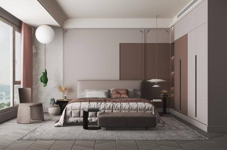 Bedroom 3ds max vray interior scene model 0070