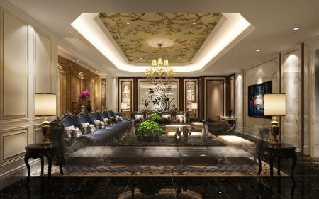 Living room 3ds max vray interior scene model 0129