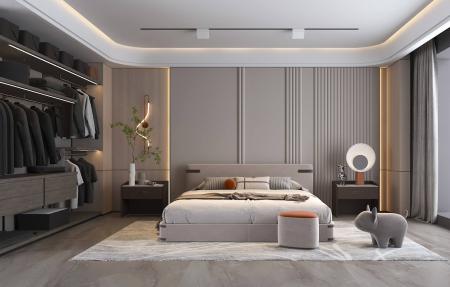 Bedroom 3ds max vray interior scene model 0040
