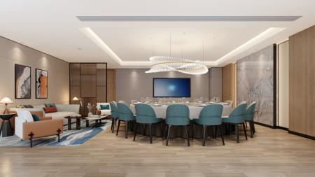 Meeting room 3ds max vray interior scene model 004