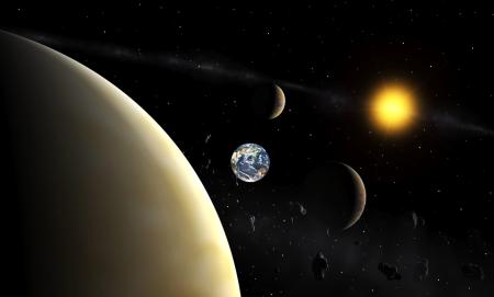planet 3ds max Vray exterior scene model 0008