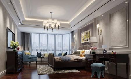Bedroom 3ds max vray interior scene model 0140
