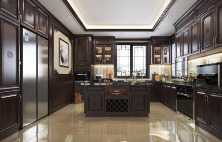 kitchen 3ds max vray interior scene model 0009