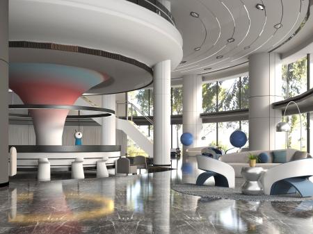 Sales office 3ds max vray interior scene model 003