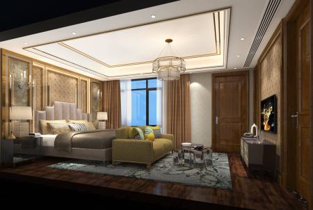 Bedroom 3ds max vray interior scene model 0138