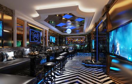 Karaoke room 3ds max vray interior scene model 000
