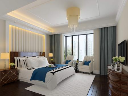 Bedroom 3ds max vray interior scene model 0128