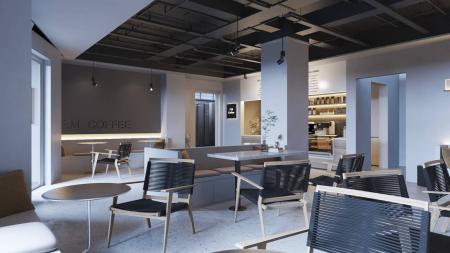 Coffee Shop 3ds max vray interior scene model 0083