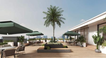 Modern Outdoor Restaurant _ Exterior Terrace 3ds m