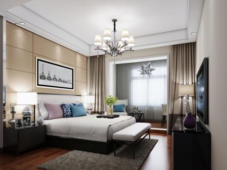 Bedroom 3ds max vray interior scene model 0103