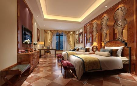 Hotel room 3ds max vray interior scene model 0082