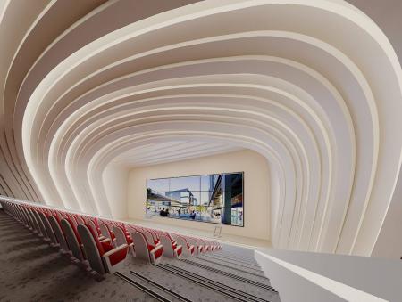 Lecture Hall 3ds max vray interior scene model 000
