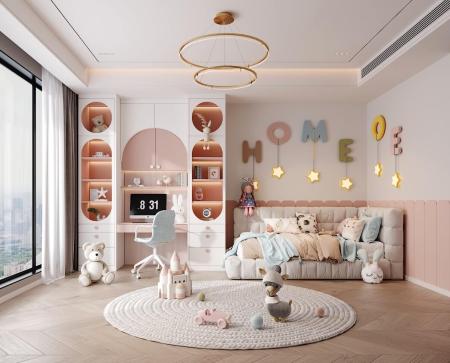 Children room 3ds max vray interior scene model 00