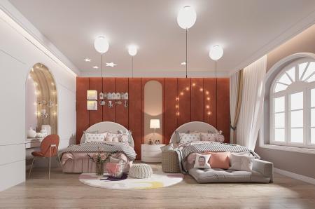 Children room 3ds max vray interior scene model 00