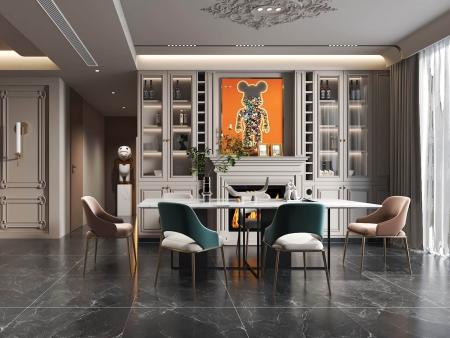 Dining room 3ds max vray interior scene model 0019