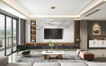 living room 3ds max vray interior scene model 0043