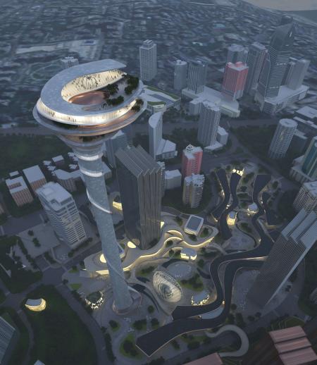 Modern Architecture 3ds max vray exterior scene mo