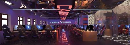 Gaming room 3ds max vray interior scene model 0007