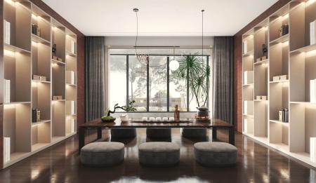 Dining room 3ds max vray interior scene model 0007